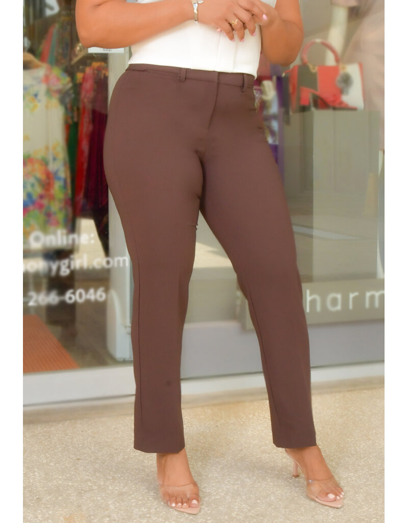 ZAC & RACHEL ZIANA- Slim Leg Pants with Pockets