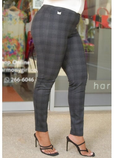 ZAC & RACHEL ZIRRY- Plaid Pull On Pants