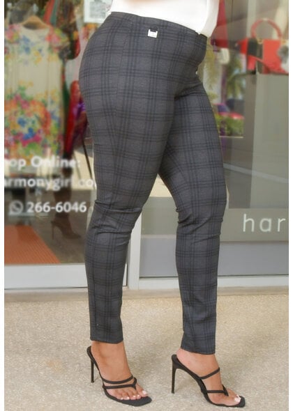 ZAC & RACHEL ZIRRY- Plaid Pull On Pants