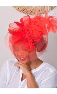 Gatsby Style Feather Fascinator
