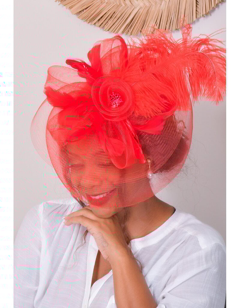 Gatsby Style Feather Fascinator