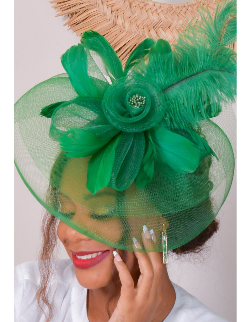 Gatsby Style Feather Fascinator