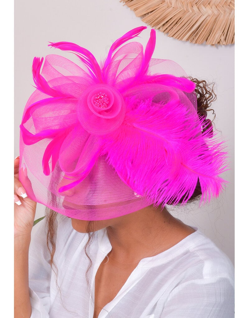 Gatsby Style Feather Fascinator