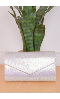Ur Eternity Rhinestone Envelope Clutch Bag