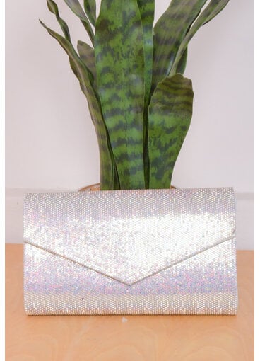 Ur Eternity Rhinestone Envelope Clutch Bag