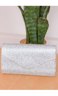 Ur Eternity Rhinestone Envelope Clutch Bag