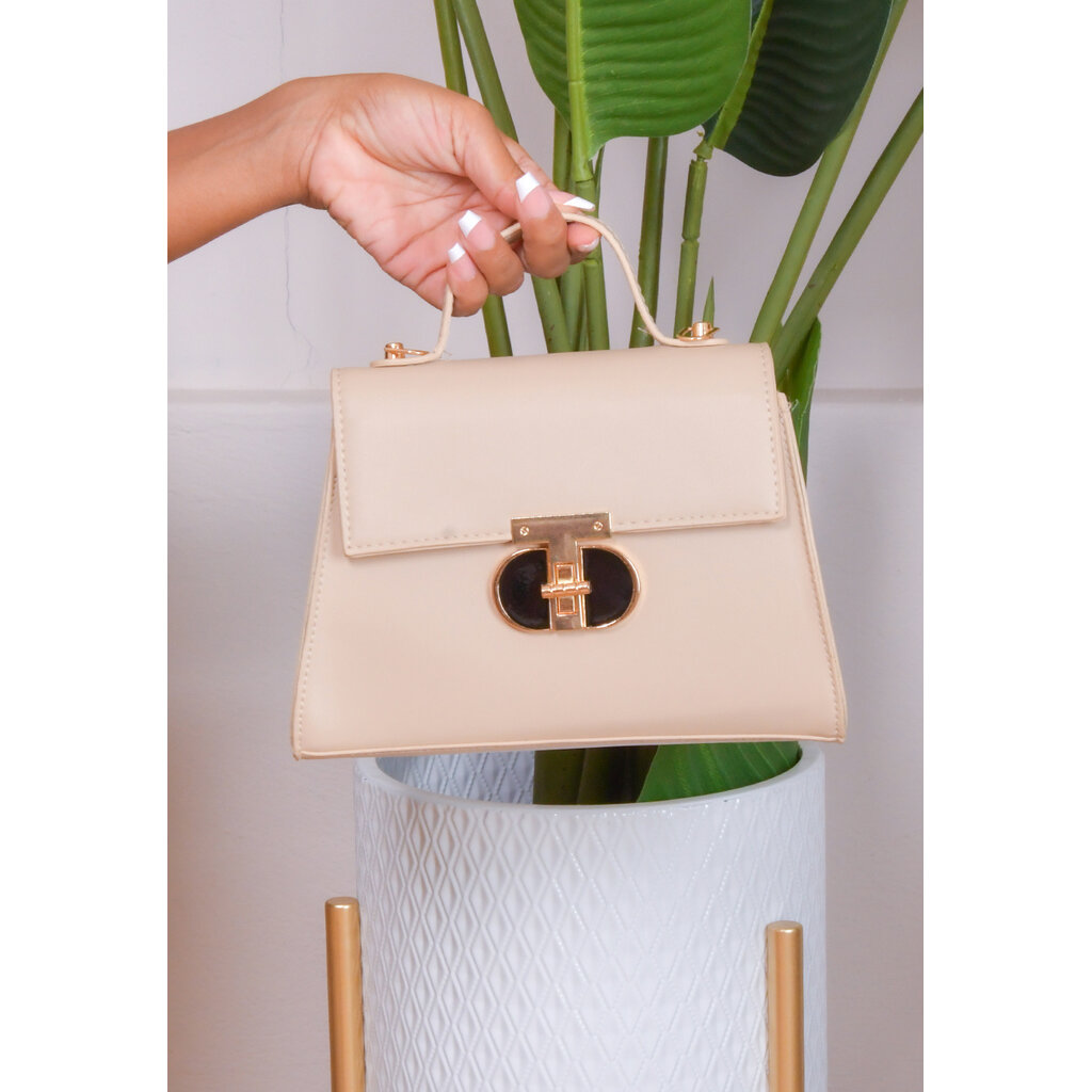 Bag with Top Handle and Turn Lock