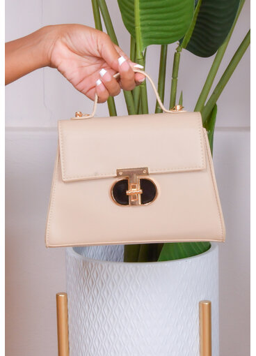 ADORE Bag with Top Handle and Turn Lock