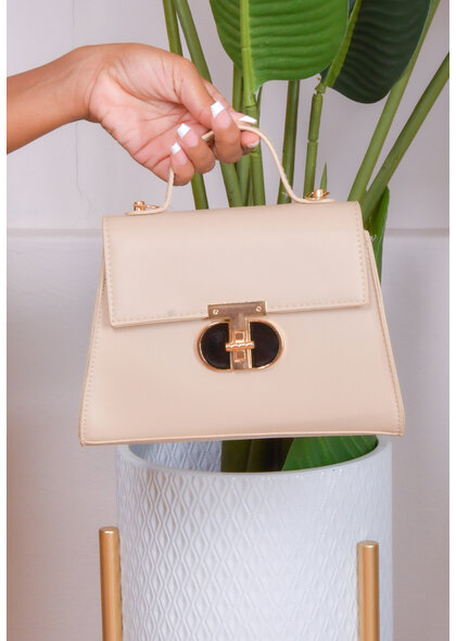 ADORE Bag with Top Handle and Turn Lock