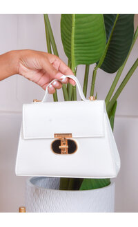 ADORE Bag with Top Handle and Turn Lock