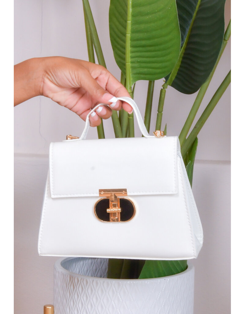 ADORE Bag with Top Handle and Turn Lock