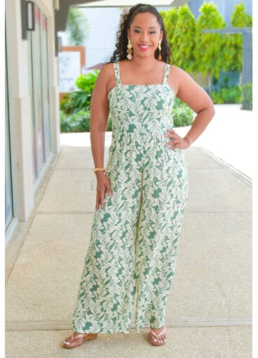 KIANNO- Printed Spaghetti Strap Jumper