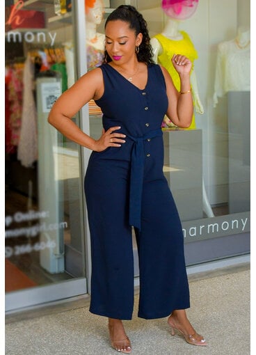 NINETY CLOTHING KEDDY- Solid V Neck Jumper with Band