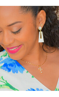 ADORE Geometric Drop Earrings