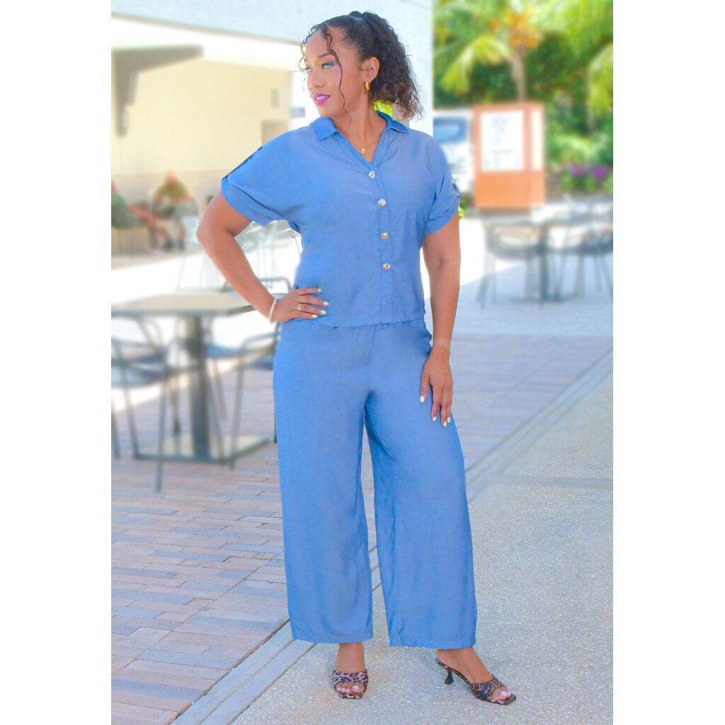 WINSTON- Two Piece Pants Suit