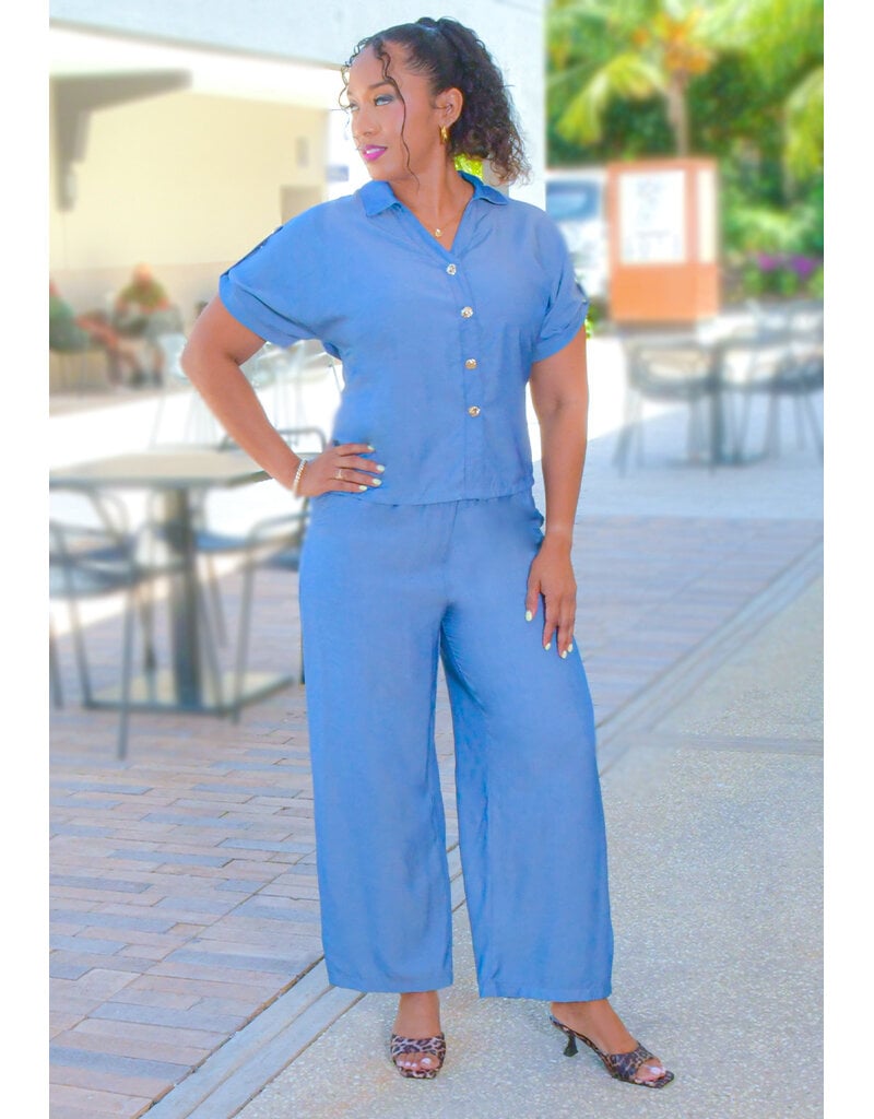 AZ WINSTON- Two Piece Pants Suit