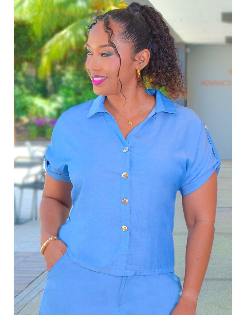 AZ WINSTON- Two Piece Pants Suit