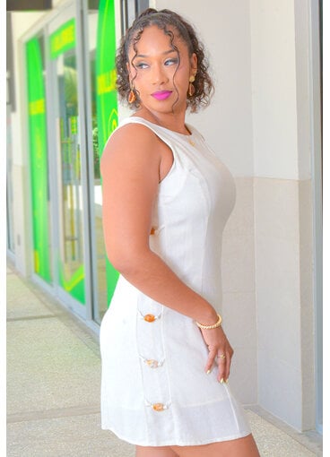 THE WORKSHOP NEHA- Armhole Dress with Side Beads
