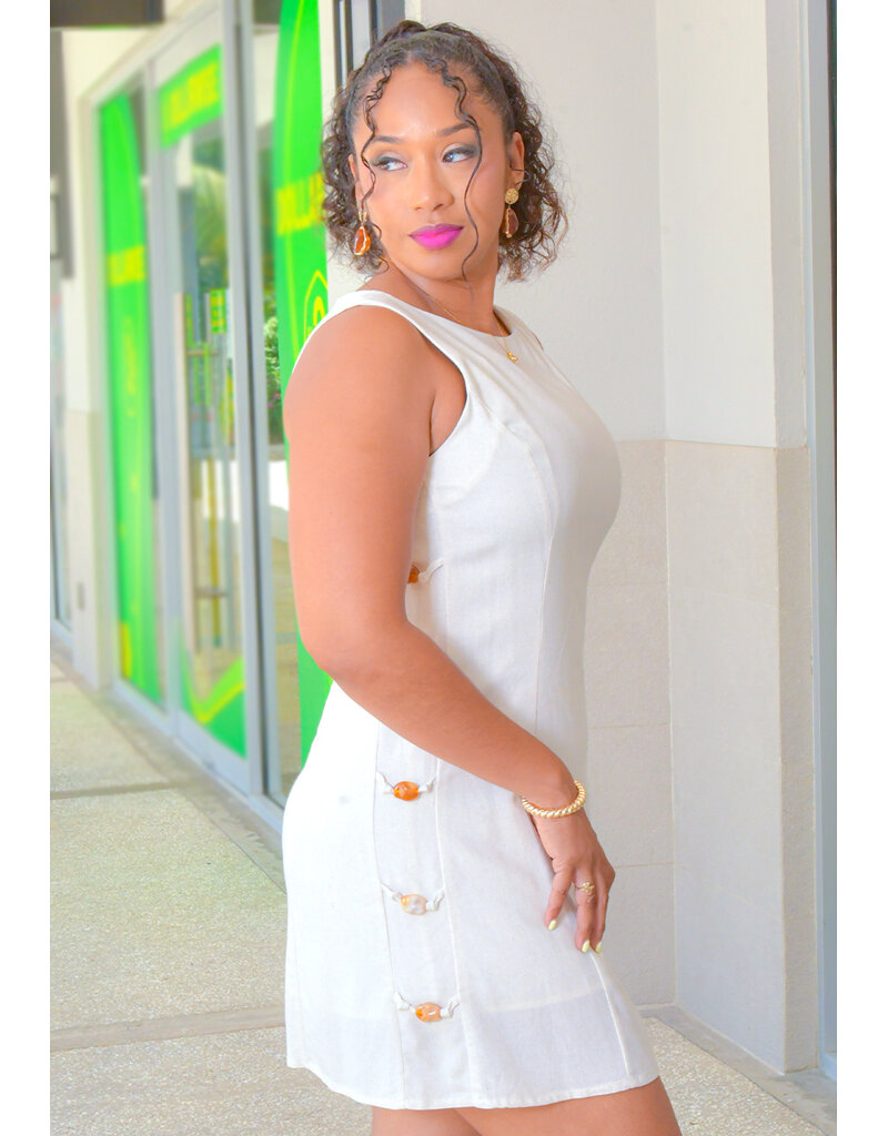 THE WORKSHOP NEHA- Armhole Dress with Side Beads