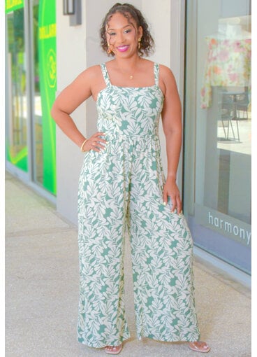 KALPER- Printed Jumper with Small Straps