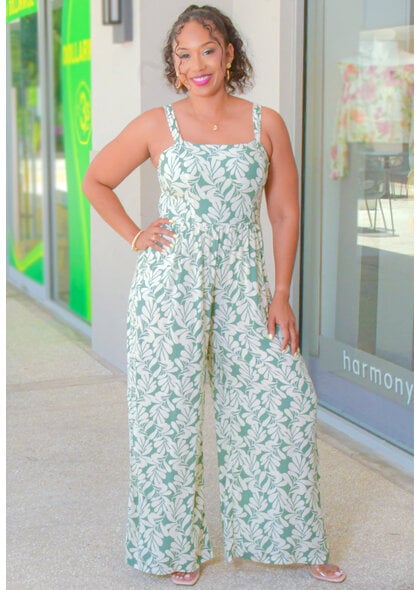 KALPER- Printed Jumper with Small Straps