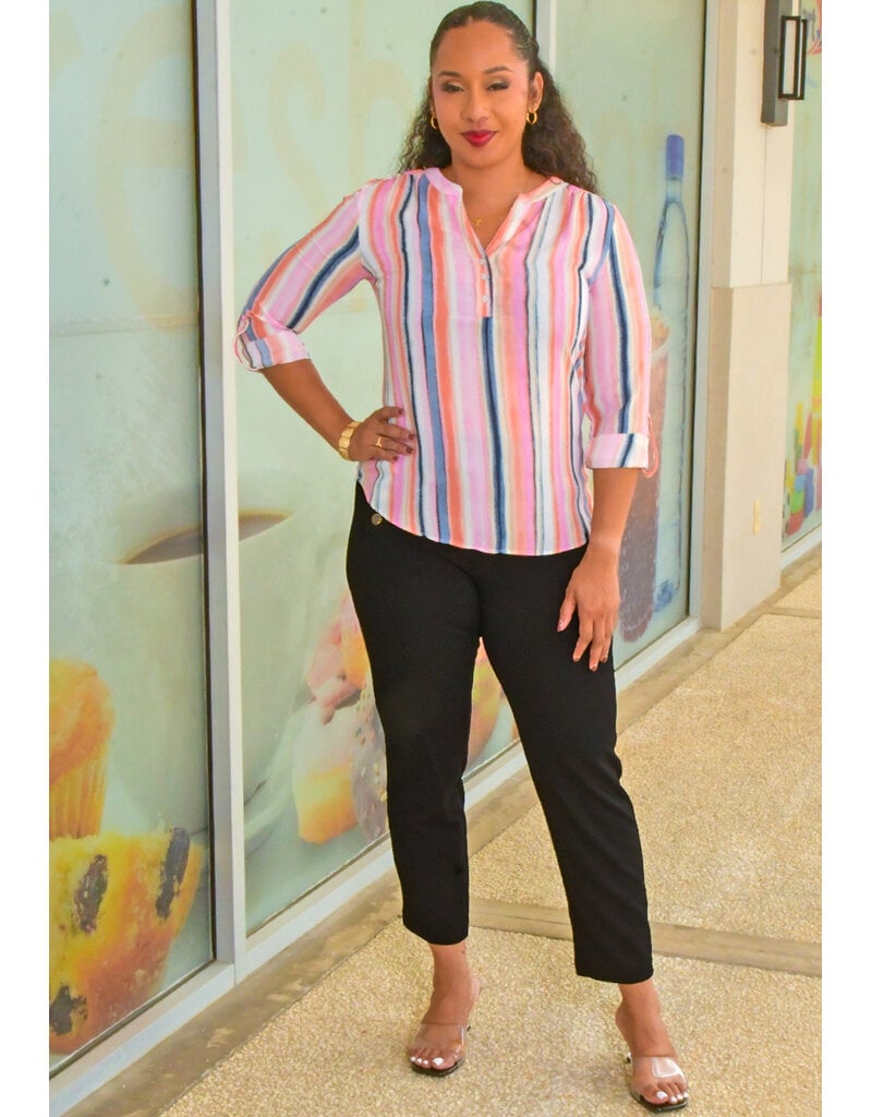 ZAC & RACHEL ZELAH- Soft Pants with Button @ Pocket