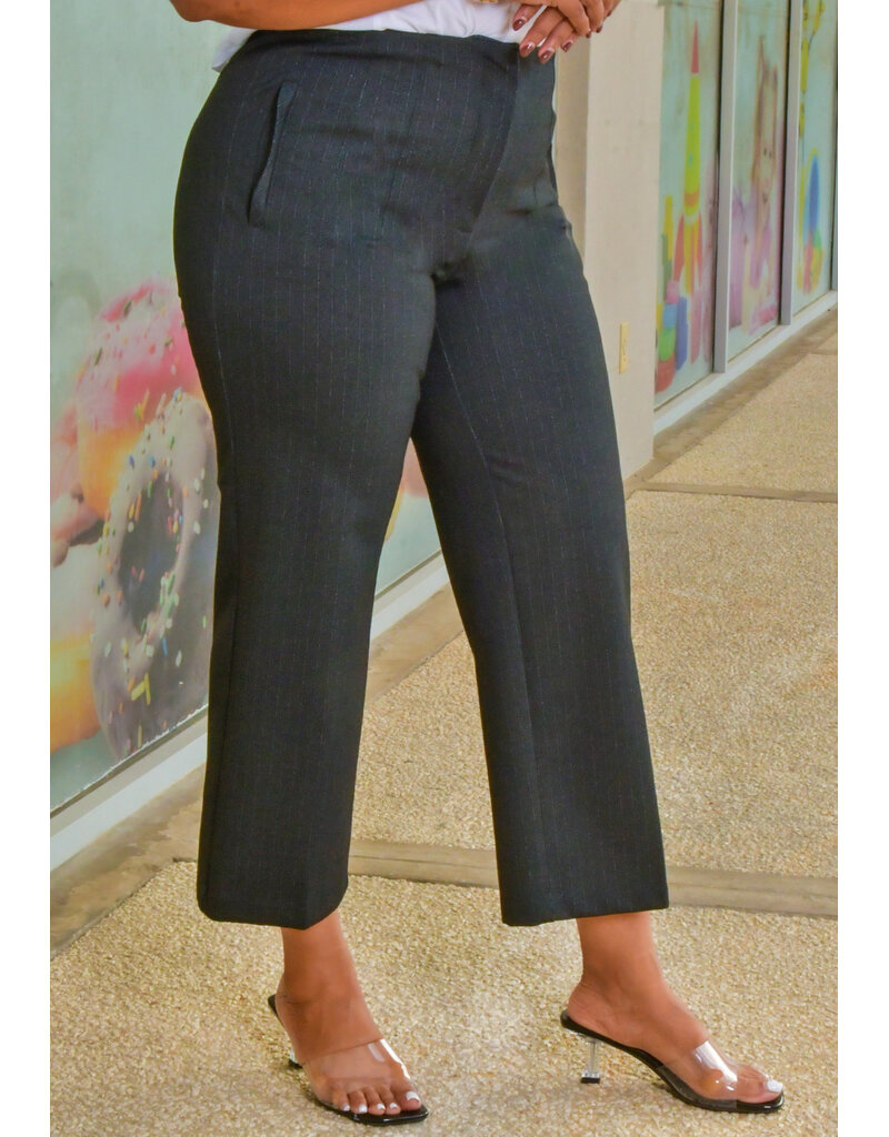 ZAC & RACHEL ZIOT- Stripe Look Pull On Pants