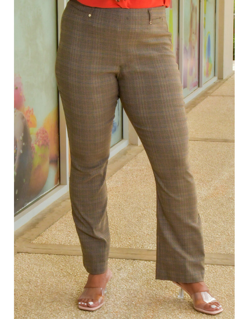 ZAC & RACHEL ZONY- Plaid Pants with Tabs
