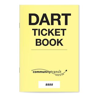 Ticket Book DART Ticket Book ($2.50)