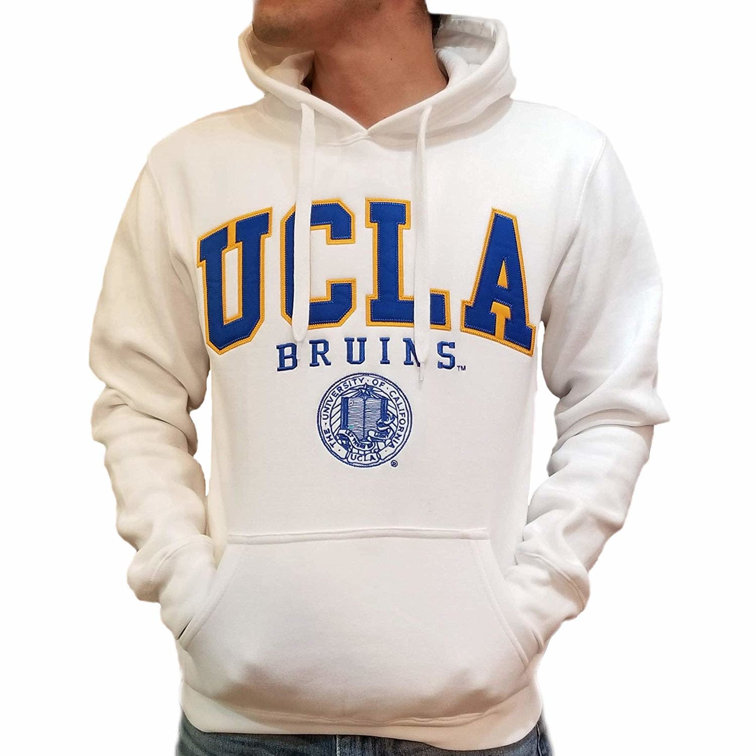 white ucla hoodie