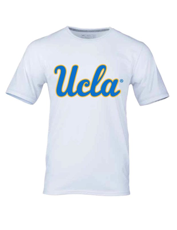 Russell Athletic UCLA Youth White Tee Classic Script