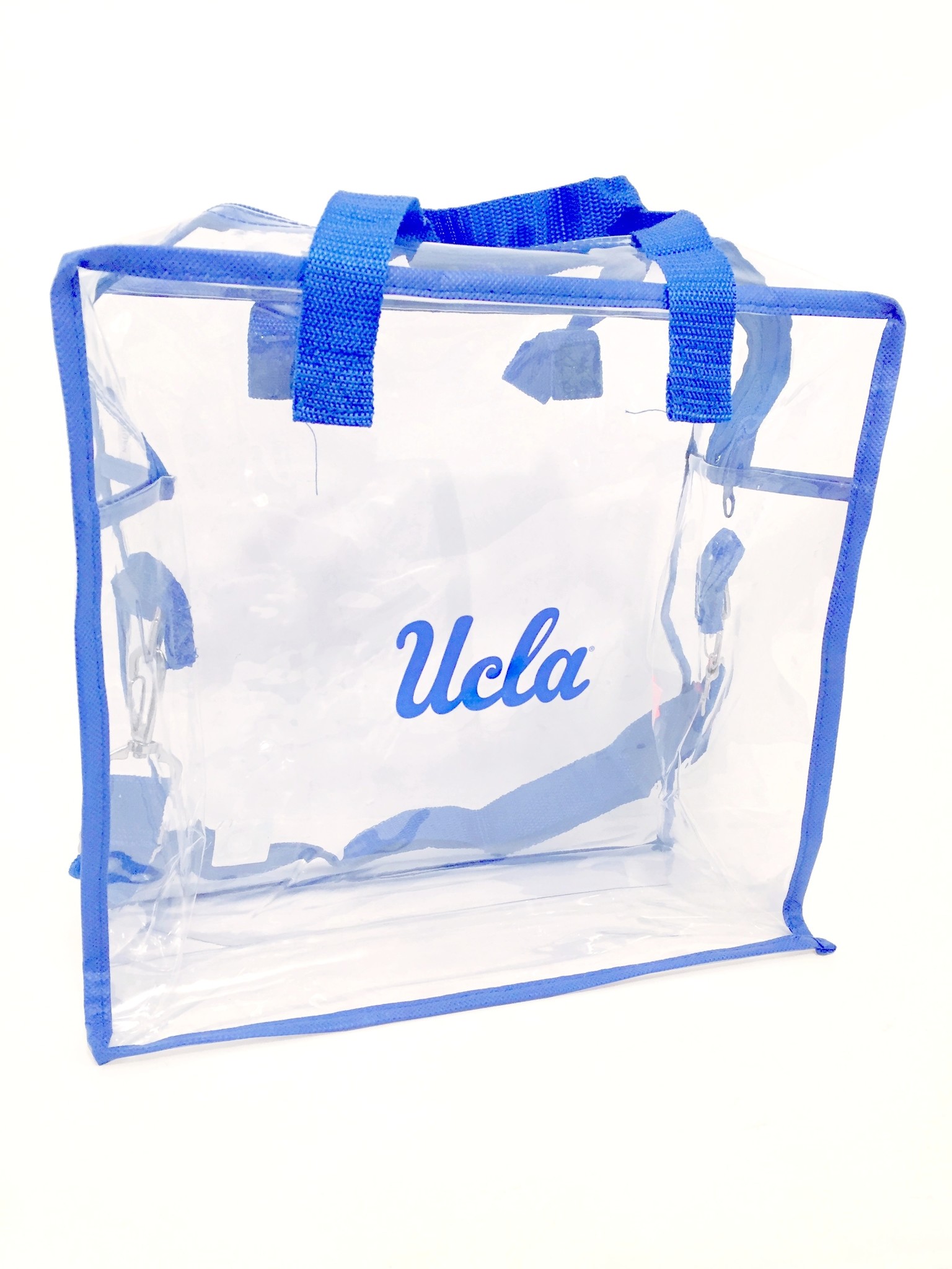 clear bag with zipper