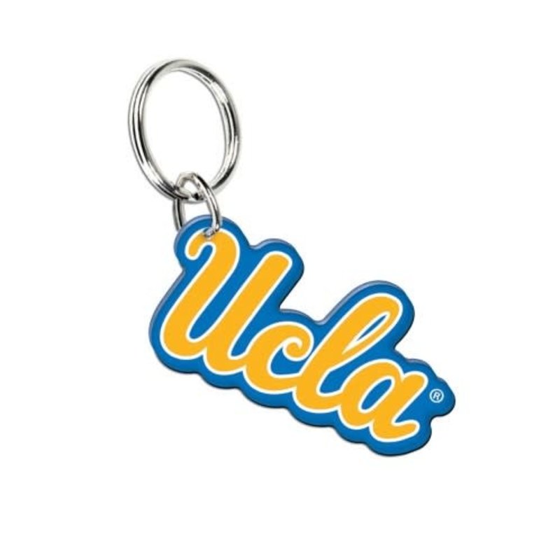 Wincraft UCLA Script Team Color Key Ring