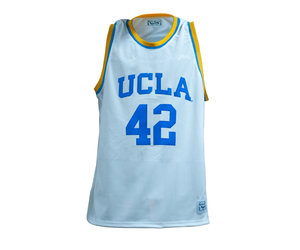 Number 42 Baseball Equality Distressed Classic LA Blue