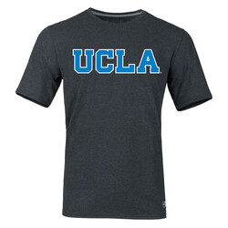 Russell Athletic Ucla Block Youth Essential Tee Black Heather
