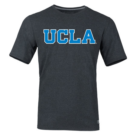 Russell Athletic Ucla Block Youth Essential Tee Black Heather
