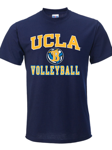 Russel Brand LLC UCLA over Ball over Volleyball Tee