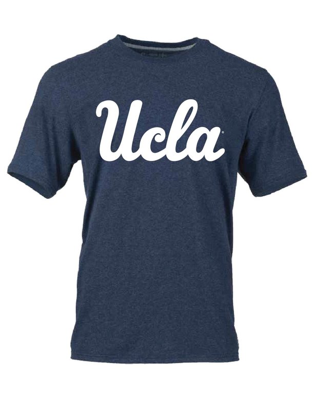 Russell Athletic UCLA Script Vintage Men's Heather Navy Tee