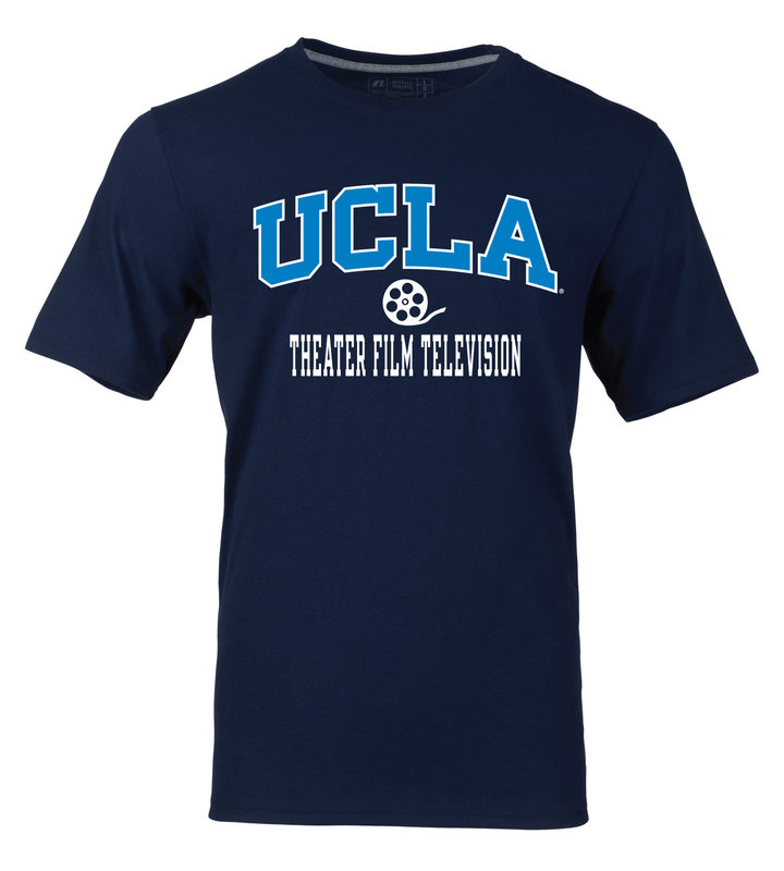 Russell Athletic UCLA Theater Film Television Essential Navy Tee