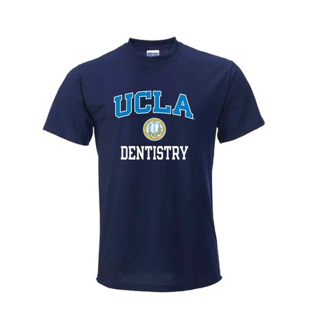 Russell Athletic Ucla Dentistry Essential Navy T-Shirt