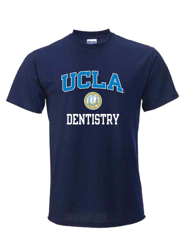 Russell Athletic Ucla Dentistry Essential Navy T-Shirt