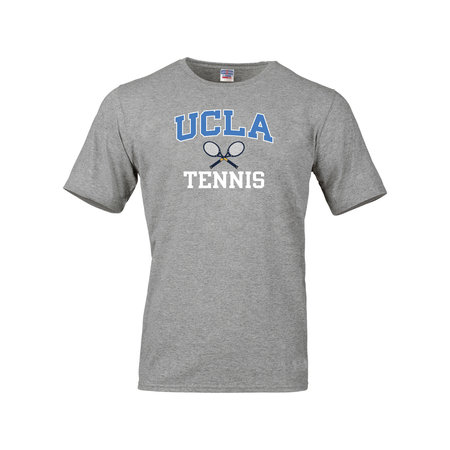 Russell Athletic UCLA arch Tennis Heather Grey Tee