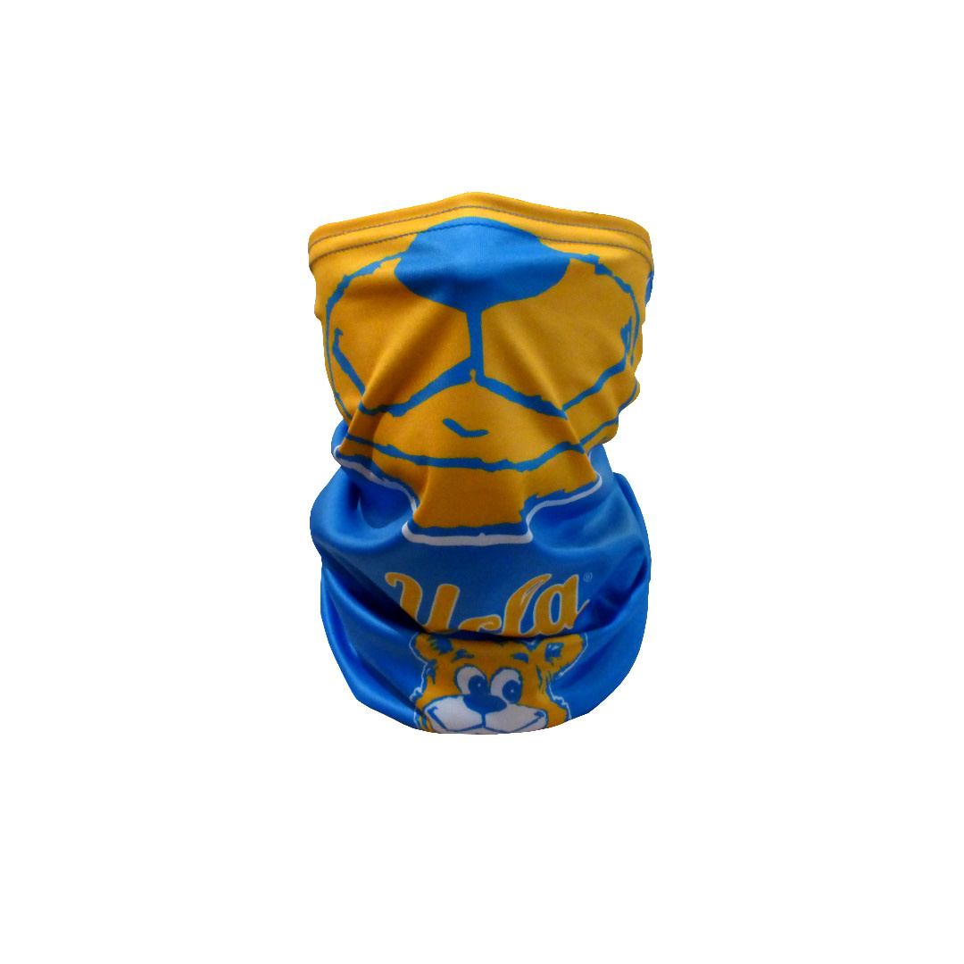 Retro Brand Ucla Joe Bear Neck Gaiter