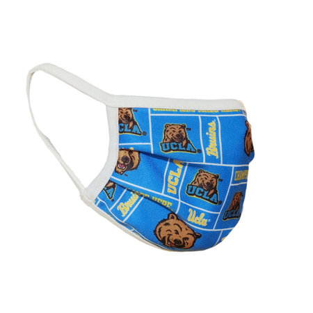 Retro Brand UCLA Logos 3-Layer Face Mask