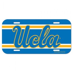 Wincraft UCLA Script Bruins License Plate