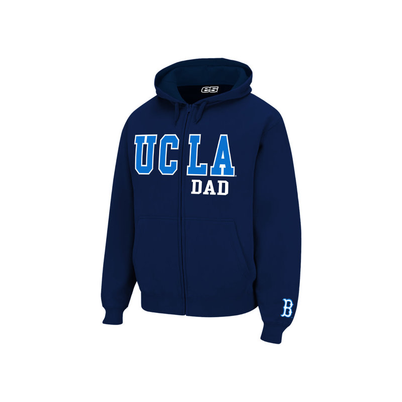 E5 Sport Ucla Dad Block Full Zip Hood Navy