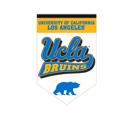 Wincraft WINCRAFT UCLA Premium Quality Banner Spell/ UCLA Scipt Bruins Logo/ Cali Bear