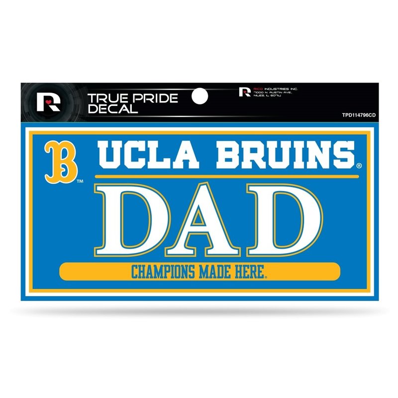RICO INDUSTRIES UCLA Bruins True Pride Decal 3X6 DAD
