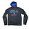 Colosseum UCLA Men's VF Poly Hoodie Heather Charcole