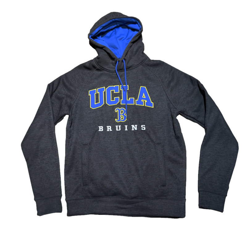 UCLA Men's VF Poly Hoodie Heather Charcole